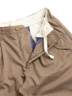 IAC PANT KHAKI/BLUE PC IRIDESCENT HEAVY TWILL | Engineered Garments Cheap