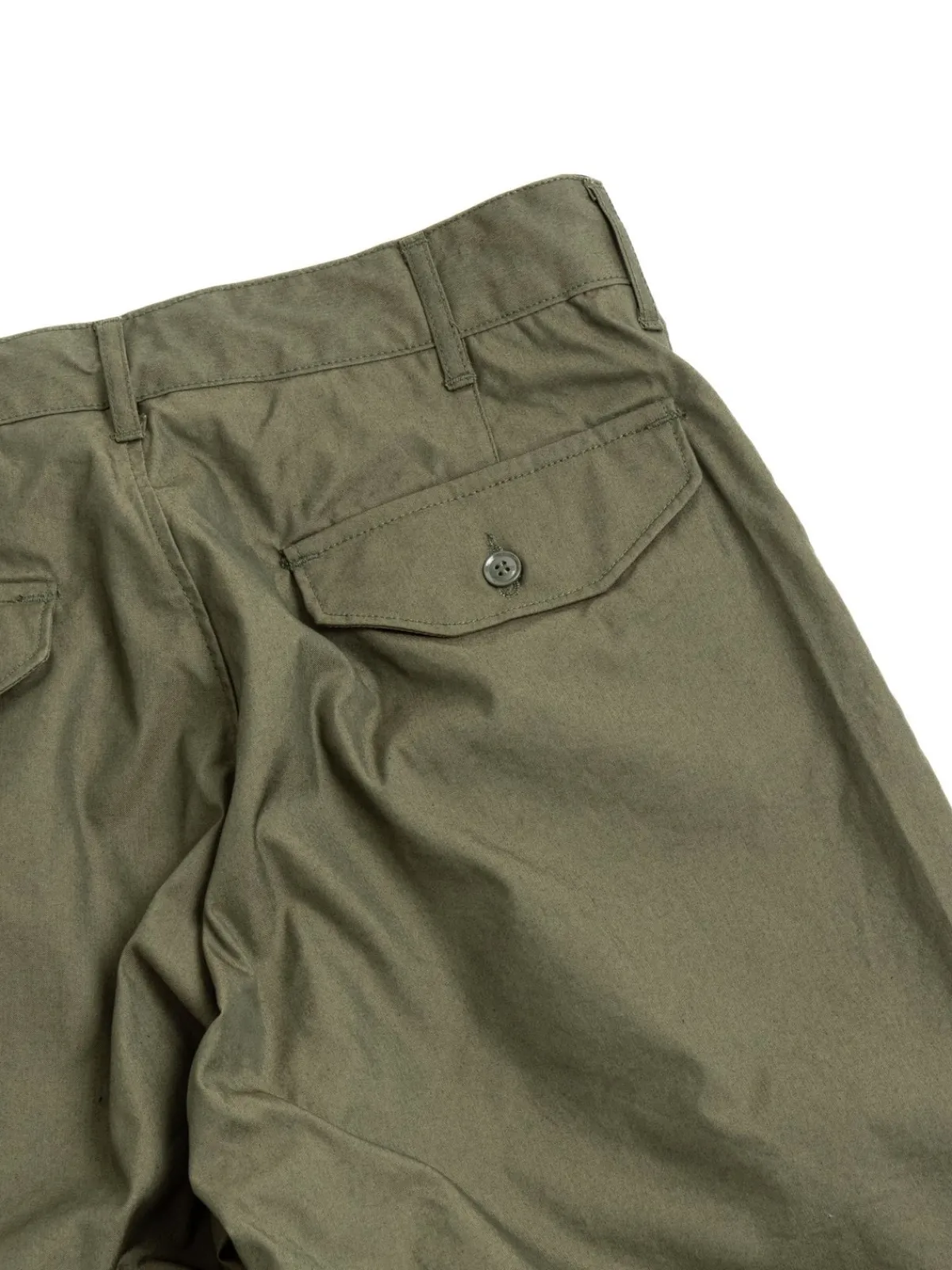 IAC PANT OLIVE CP WEATHER POPLIN | Engineered Garments Outlet