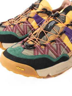 IWANO 2 UNI LEATHER & TECHNICAL FABRIC BROWN | FLOWER MOUNTAIN Best Sale