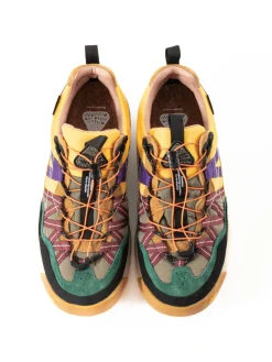 IWANO 2 UNI LEATHER & TECHNICAL FABRIC BROWN | FLOWER MOUNTAIN Best Sale
