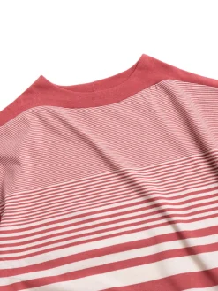 JG&ndash;CS10 SEASIDE T&ndash;SHIRT FADED RED / OFF WHITE | Warehouse & Co Hot