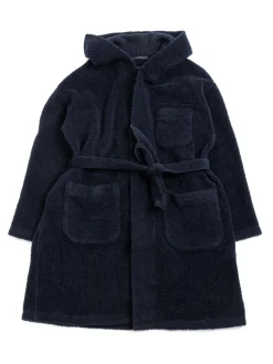 KNIT ROBE NAVY WOOL POLY SHAGGY KNIT | Engineered Garments Flash Sale