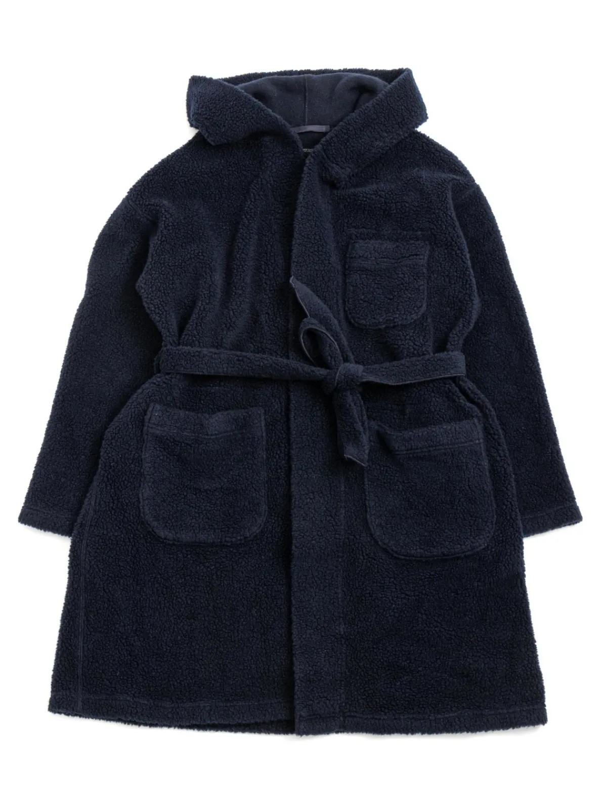 KNIT ROBE NAVY WOOL POLY SHAGGY KNIT | Engineered Garments Flash Sale