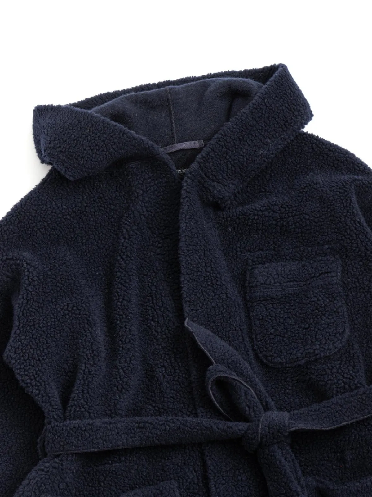 KNIT ROBE NAVY WOOL POLY SHAGGY KNIT | Engineered Garments Flash Sale