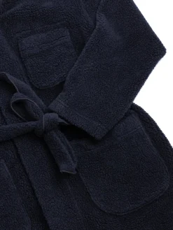 KNIT ROBE NAVY WOOL POLY SHAGGY KNIT | Engineered Garments Flash Sale
