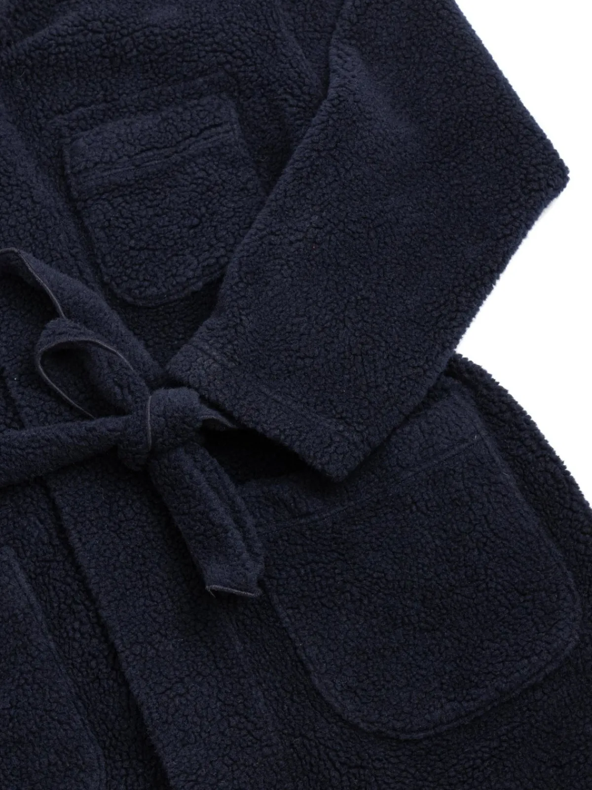 KNIT ROBE NAVY WOOL POLY SHAGGY KNIT | Engineered Garments Flash Sale