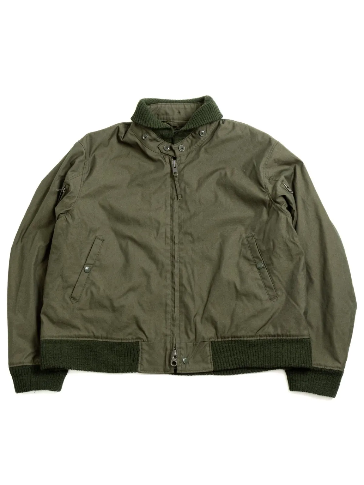LL JACKET OLIVE CP WEATHER POPLIN | Engineered Garments Sale