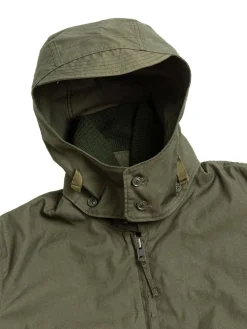 LL JACKET OLIVE CP WEATHER POPLIN | Engineered Garments Sale