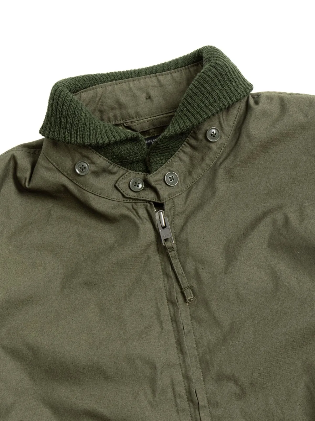 LL JACKET OLIVE CP WEATHER POPLIN | Engineered Garments Sale