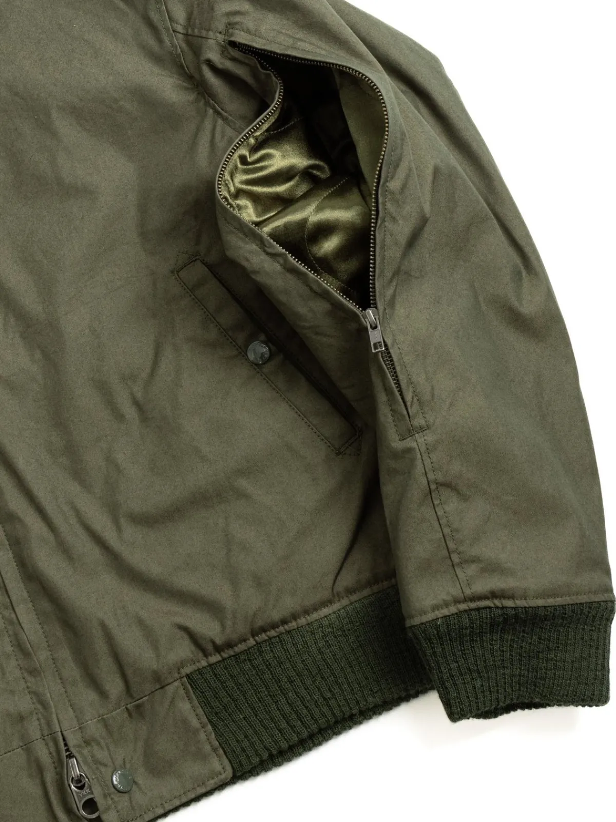 LL JACKET OLIVE CP WEATHER POPLIN | Engineered Garments Sale