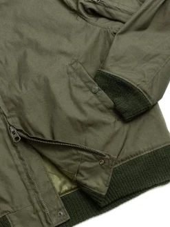 LL JACKET OLIVE CP WEATHER POPLIN | Engineered Garments Sale