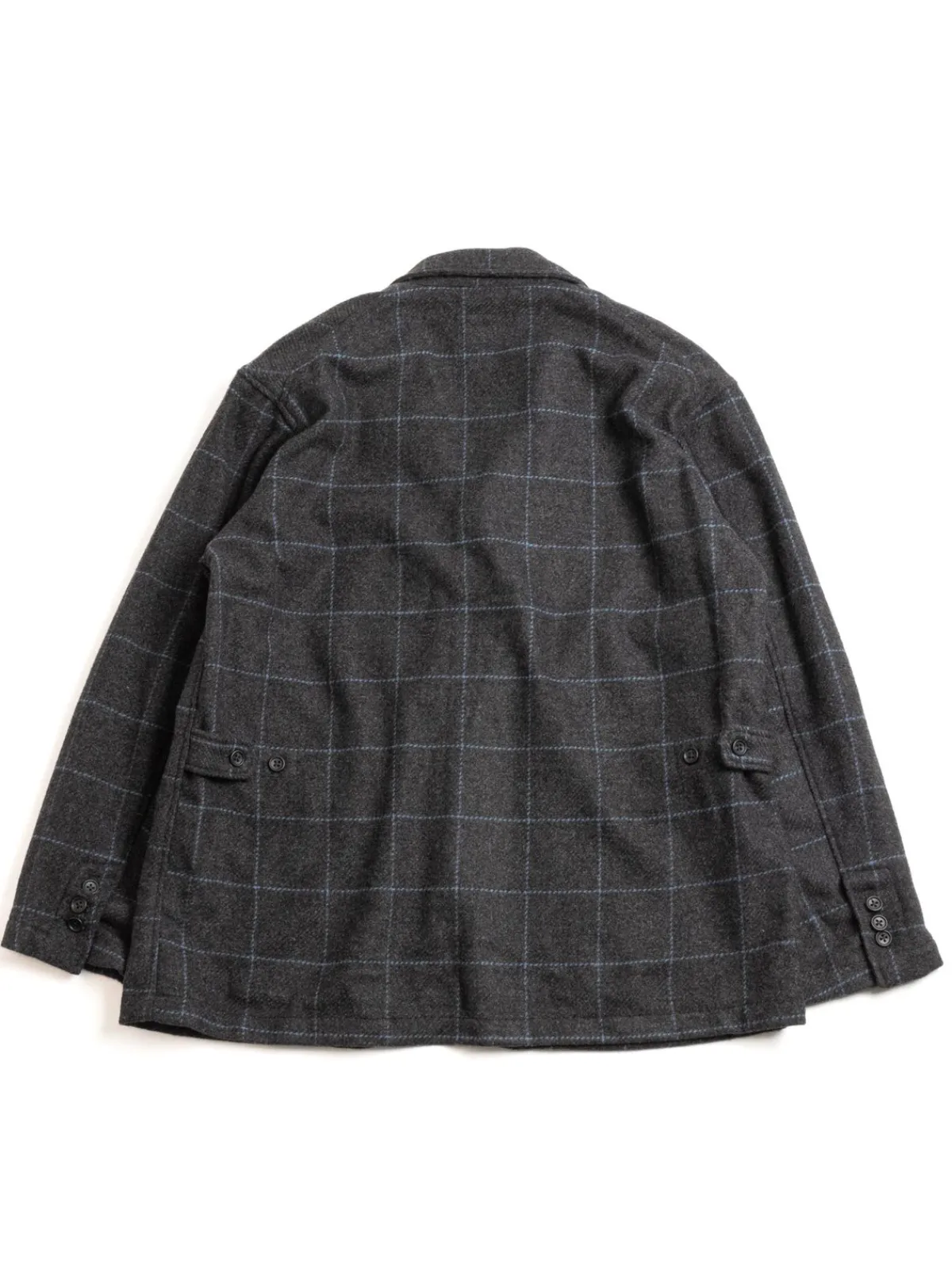 LOITER JACKET CHARCOAL LT. BLUE POLY WINDOPANE | Engineered Garments Hot
