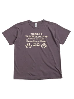 LOT 4064 BAHAMAS T–SHIRT NAVY | Warehouse & Co Hot