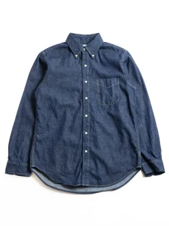 (LOT 8012) BUTTON DOWN SHIRT 6OZ ORIGINAL DENIM | orSlow Cheap