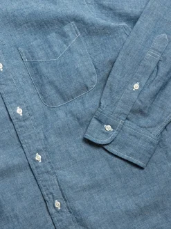 (LOT 8012) BUTTON DOWN SHIRT 4.5OZ ORIGINAL CHAMBRAY | orSlow Cheap