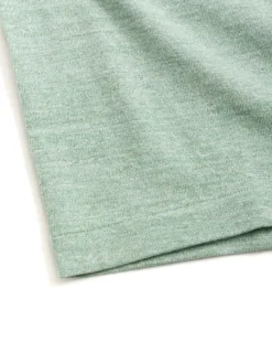 LOT 4097 HEATHER POCKET T–SHIRT GREEN | Warehouse & Co Best