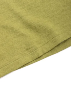 LOT 4601 HENLEY NECK T GRASS GREEN | Warehouse & Co Flash Sale