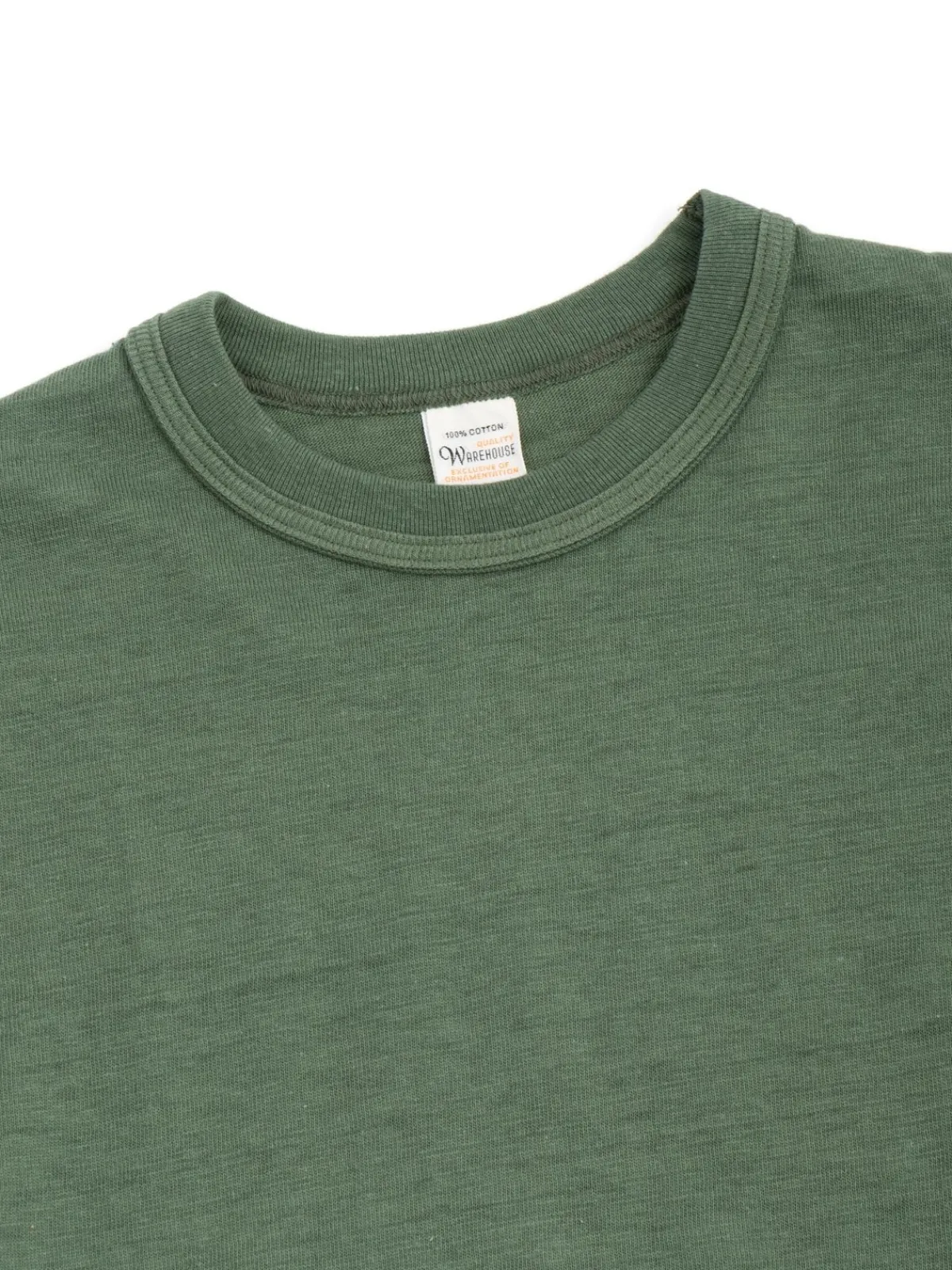 LOT 4601 NO PRINT T SHIRT GREEN | Warehouse & Co Store