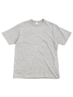 LOT 4601 NO PRINT T SHIRT HEATHER GREY | Warehouse & Co New