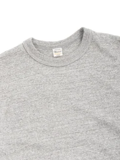 LOT 4601 NO PRINT T SHIRT HEATHER GREY | Warehouse & Co New