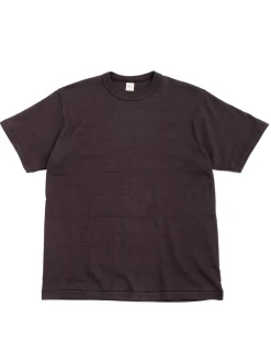 LOT 4601 NO PRINT T SHIRT NAVY (EGG PLANT) | Warehouse & Co Outlet