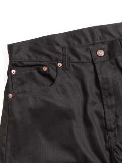 LOT 1096 PIQUE PANTS BLACK | Warehouse & Co Fashion