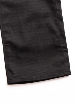 LOT 1096 PIQUE PANTS BLACK | Warehouse & Co Fashion