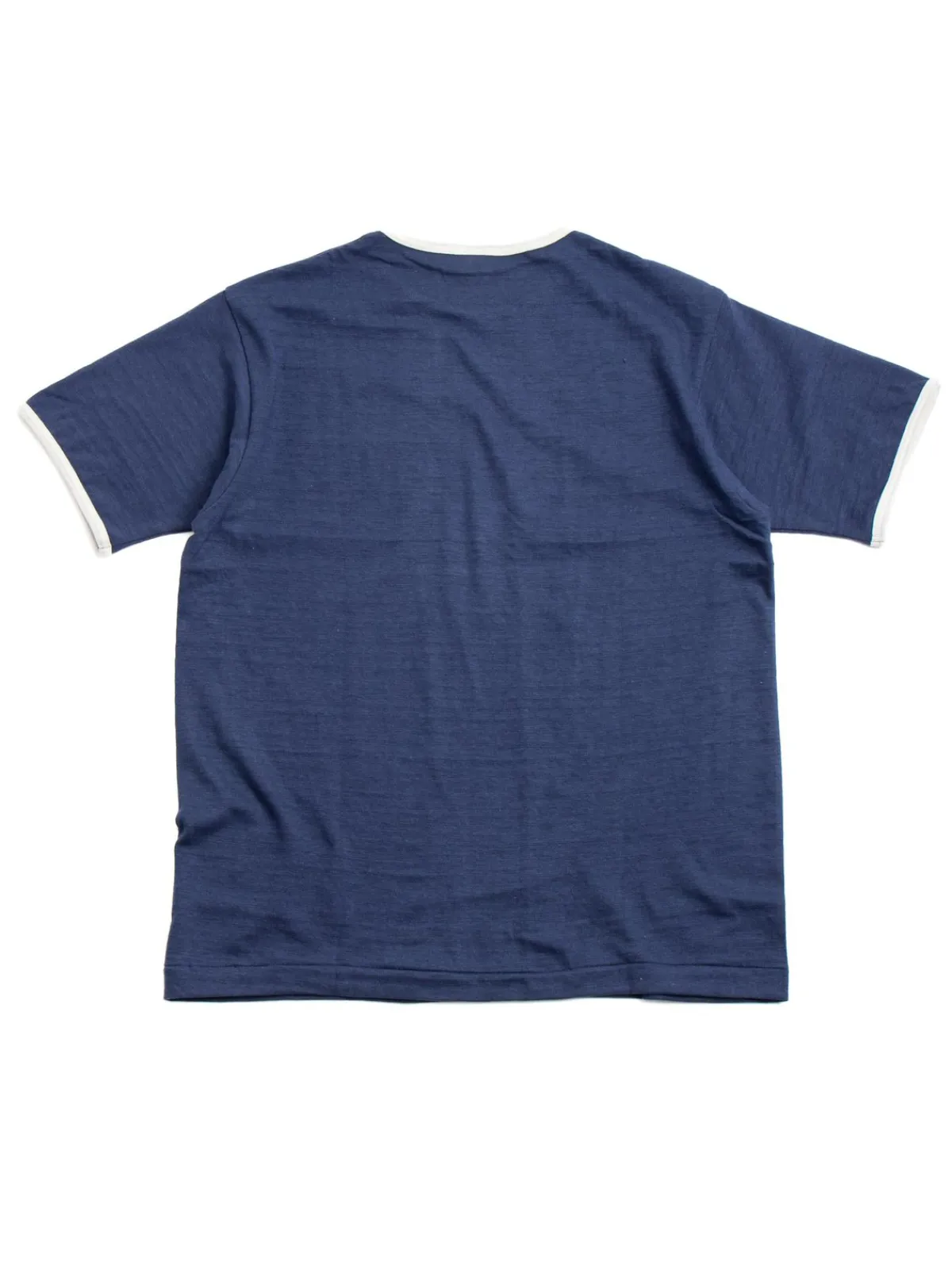 LOT 4059 PLAIN T–SHIRT NAVY / CREAM | Warehouse & Co Store