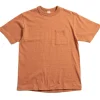 LOT 4601 POCKET TEE DARK ORANGE | Warehouse & Co Flash Sale