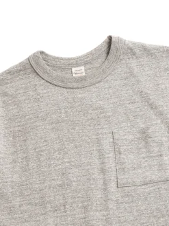 LOT 4601 POCKET TEE HEATHER GRAY | Warehouse & Co Online