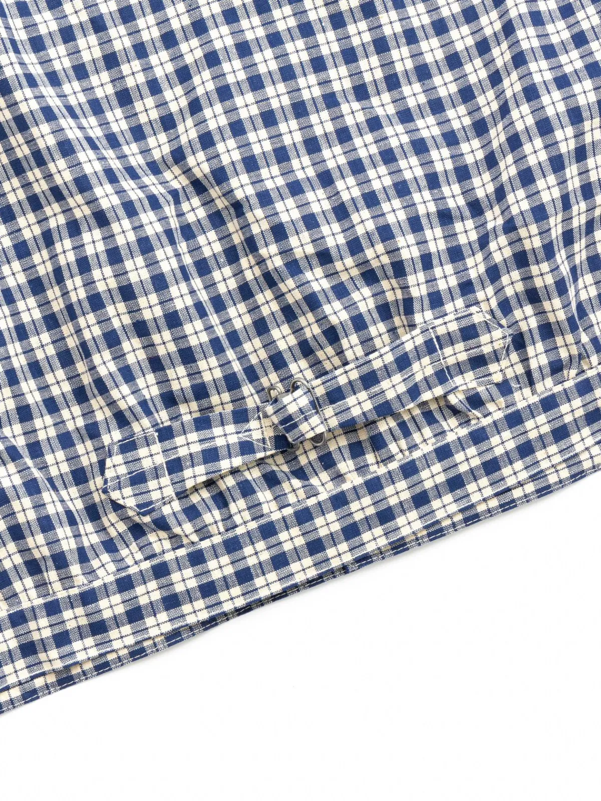 LOT 2166 SHIRT INDIGO CHECK R.COLLAR COLOUR 1 | Warehouse & Co Fashion
