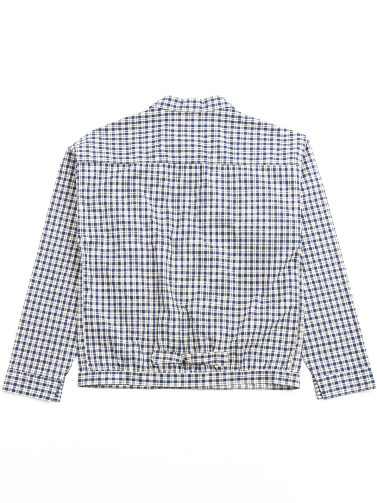 LOT 2166 SHIRT INDIGO CHECK R.COLLAR COLOUR 1 | Warehouse & Co Fashion