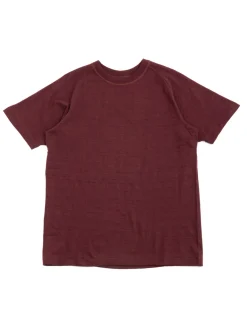 LOT 4048 S/S FREEDOM T SHIRT BORDEAUX | Warehouse & Co Cheap