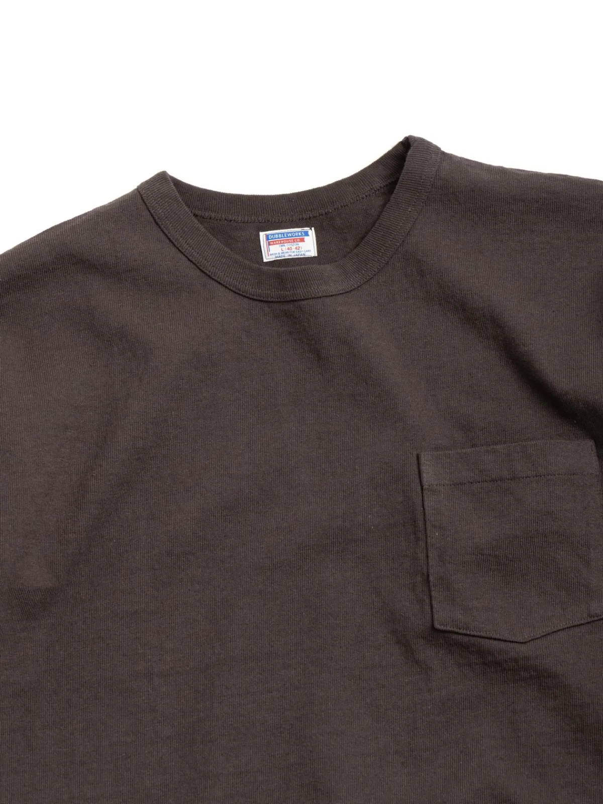 LOT DW37002 HEAVY S/S POCKET TEE SUMIKURO | DUBBLE WORKS Cheap