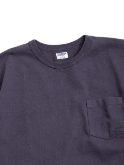 LOT DW37002 HEAVY S/S POCKET TEE NAVY | DUBBLE WORKS Best Sale