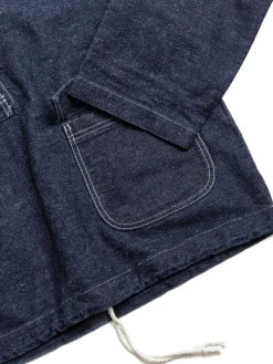 LOT JG–20 PARKA SAILOR’S PULLOVER INDIGO DENIM | Warehouse & Co Sale