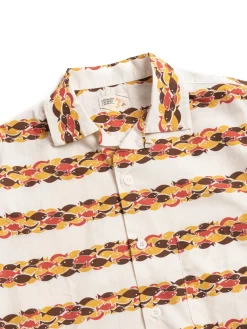 LOT JG&ndash;18 SCHOOL OF FISH SHIRT BROWN | Warehouse & Co Store