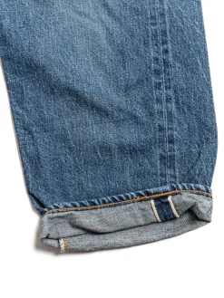 LOT 2ND HAND SERIES 1101 USED WASH MEDIUM 12OZ DENIM JEAN | Warehouse & Co Sale