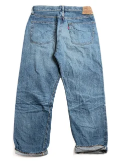 LOT 2ND HAND SERIES 1101 USED WASH MEDIUM 12OZ DENIM JEAN | Warehouse & Co Sale
