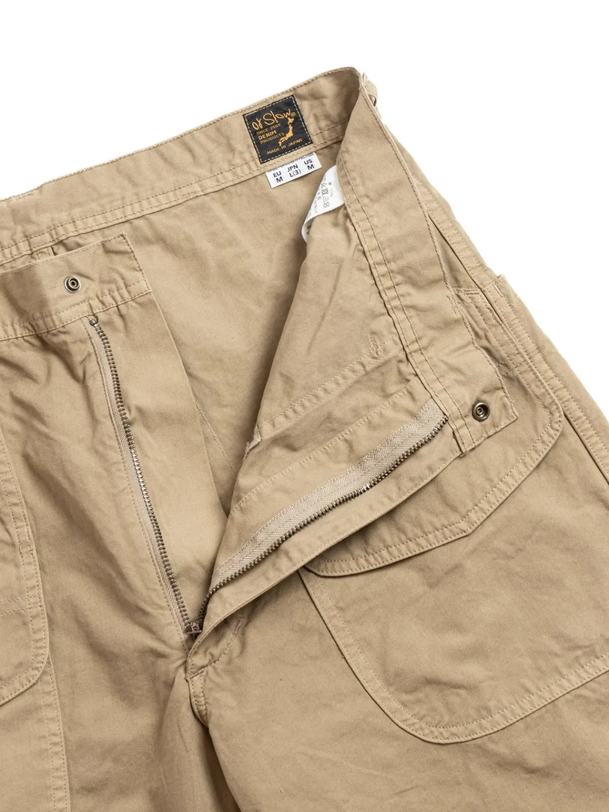 (LOT 01–7023) UTILITY WORK SHORTS KHAKI | orSlow Shop