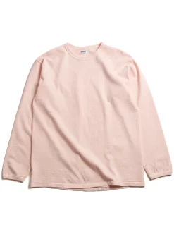 LOT 58001PD HEAVY PIGMENT DYED L/S TEE PINK | DUBBLE WORKS Cheap