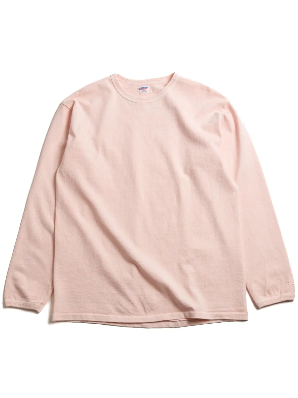 LOT 58001PD HEAVY PIGMENT DYED L/S TEE PINK | DUBBLE WORKS Cheap