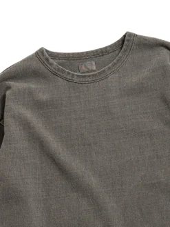 LOT 58105PD HEAVY PIGMENT DYED BASEBALL TEE SUMIKURO | DUBBLE WORKS New