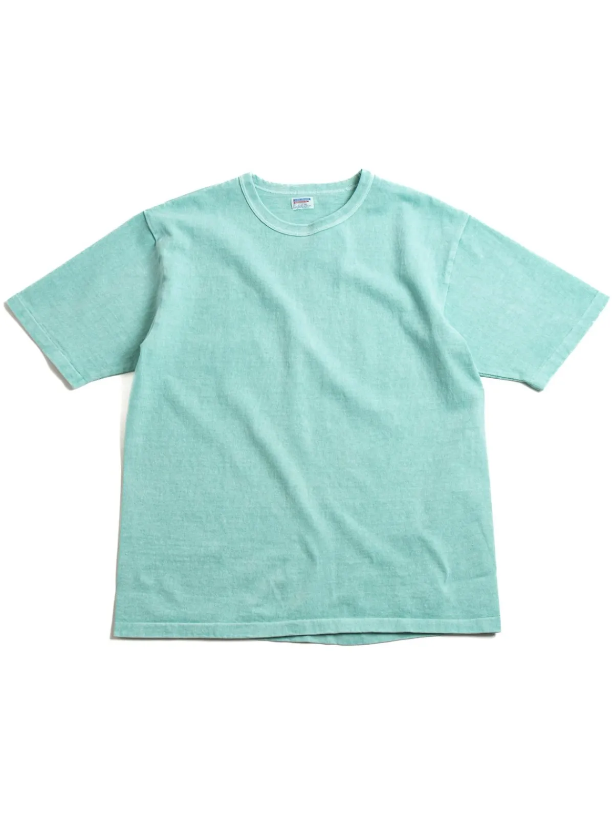 LOT 37001PD HEAVY S/S PIGMENT DYED TEE TURQUOISE | DUBBLE WORKS Store
