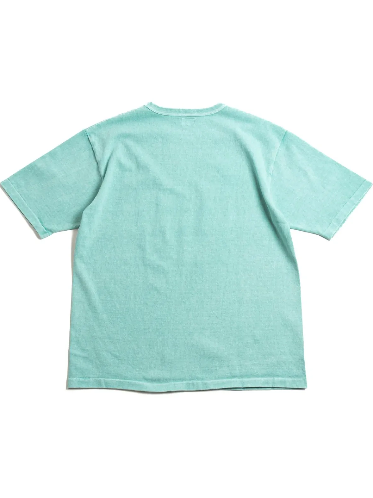 LOT 37001PD HEAVY S/S PIGMENT DYED TEE TURQUOISE | DUBBLE WORKS Store