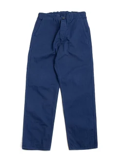 (LOT–5000) ORIGINAL HERRINGBONE FRENCH WORK PANT BLUE | orSlow Best Sale