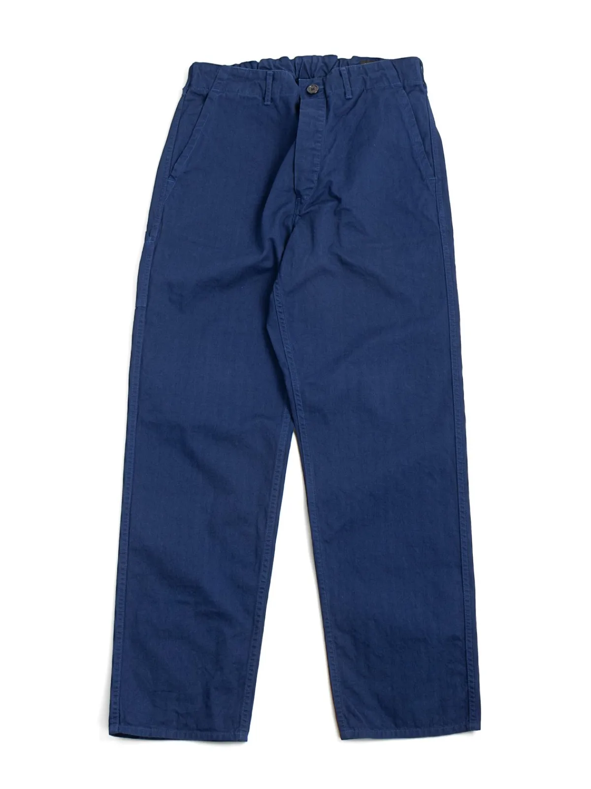 (LOT–5000) ORIGINAL HERRINGBONE FRENCH WORK PANT BLUE | orSlow Best Sale