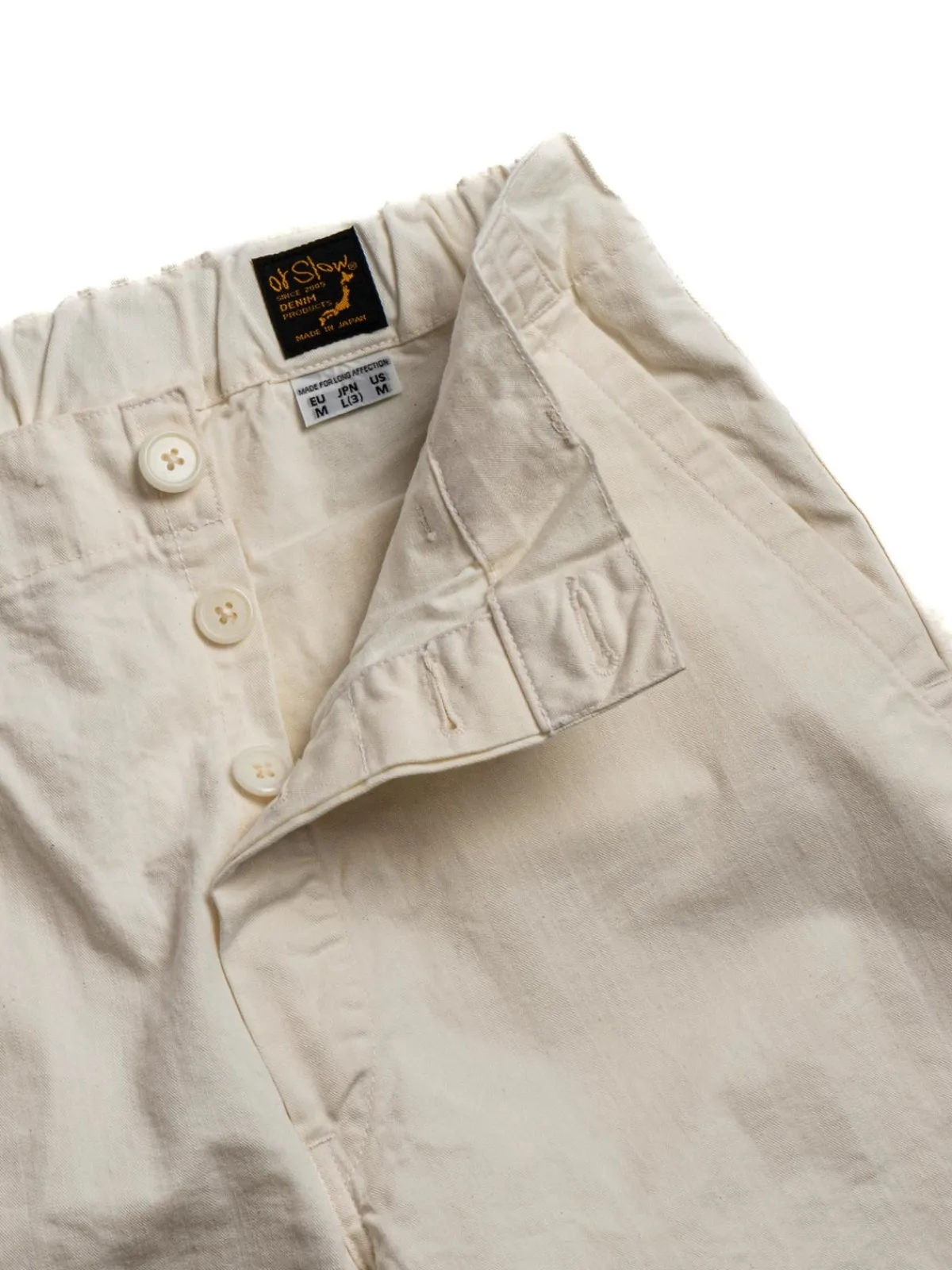 (LOT–5000) ORIGINAL HERRINGBONE FRENCH WORK PANT ECRU | orSlow Flash Sale