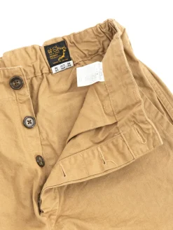(LOT–5000) ORIGINAL HERRINGBONE FRENCH WORK PANT KHAKI | orSlow Best Sale