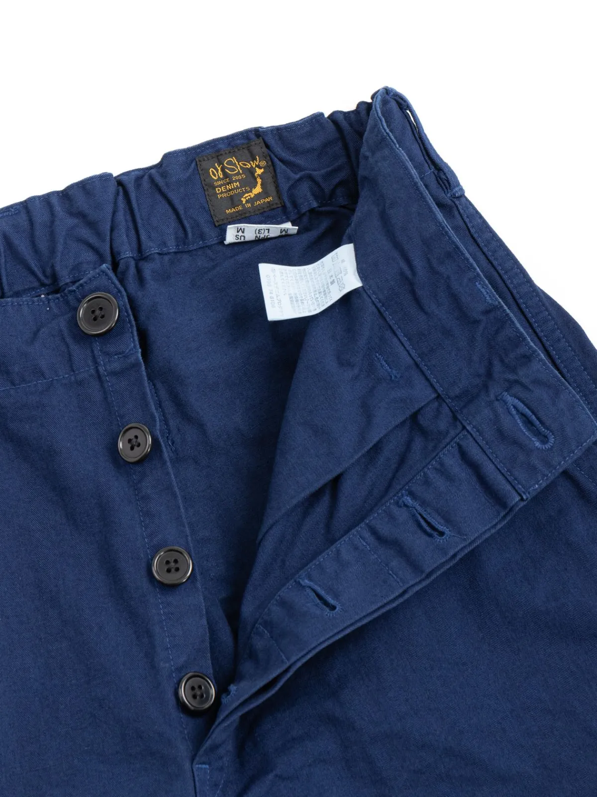(LOT–5000) ORIGINAL HERRINGBONE FRENCH WORK PANT BLUE | orSlow Best Sale